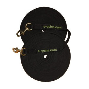 E-quine - Set dubbele lange longeerlijnen 10m