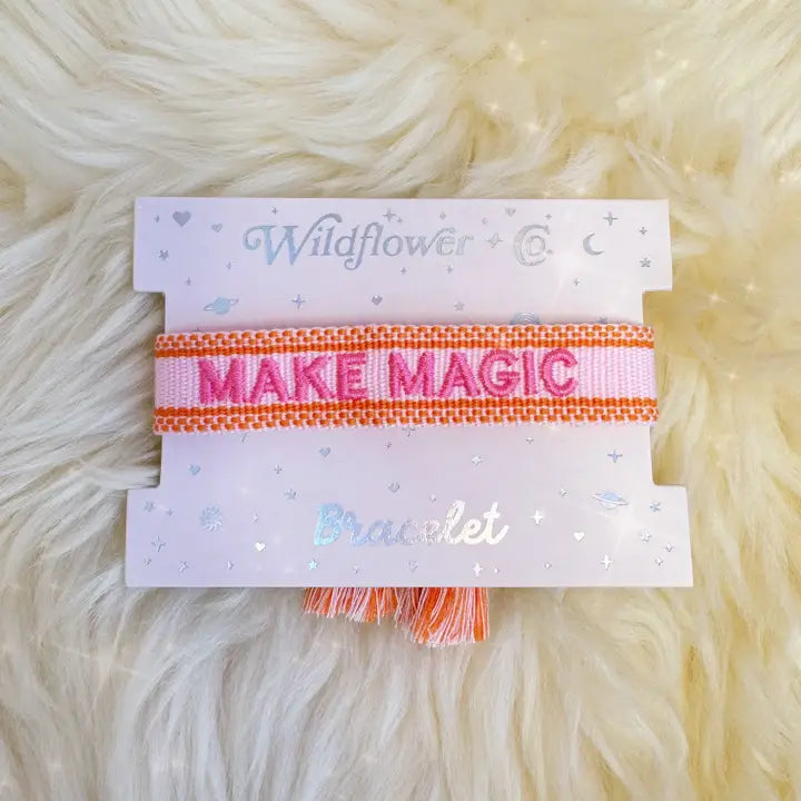 Wildflower Co – Bestickte Freundschaftsarmbänder