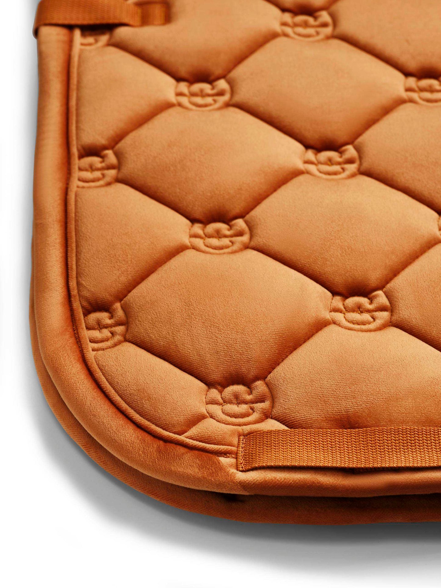 Equestrian Stockholm - FW26 Chestnut - Jump Saddle Pad Velvet springzadeldek