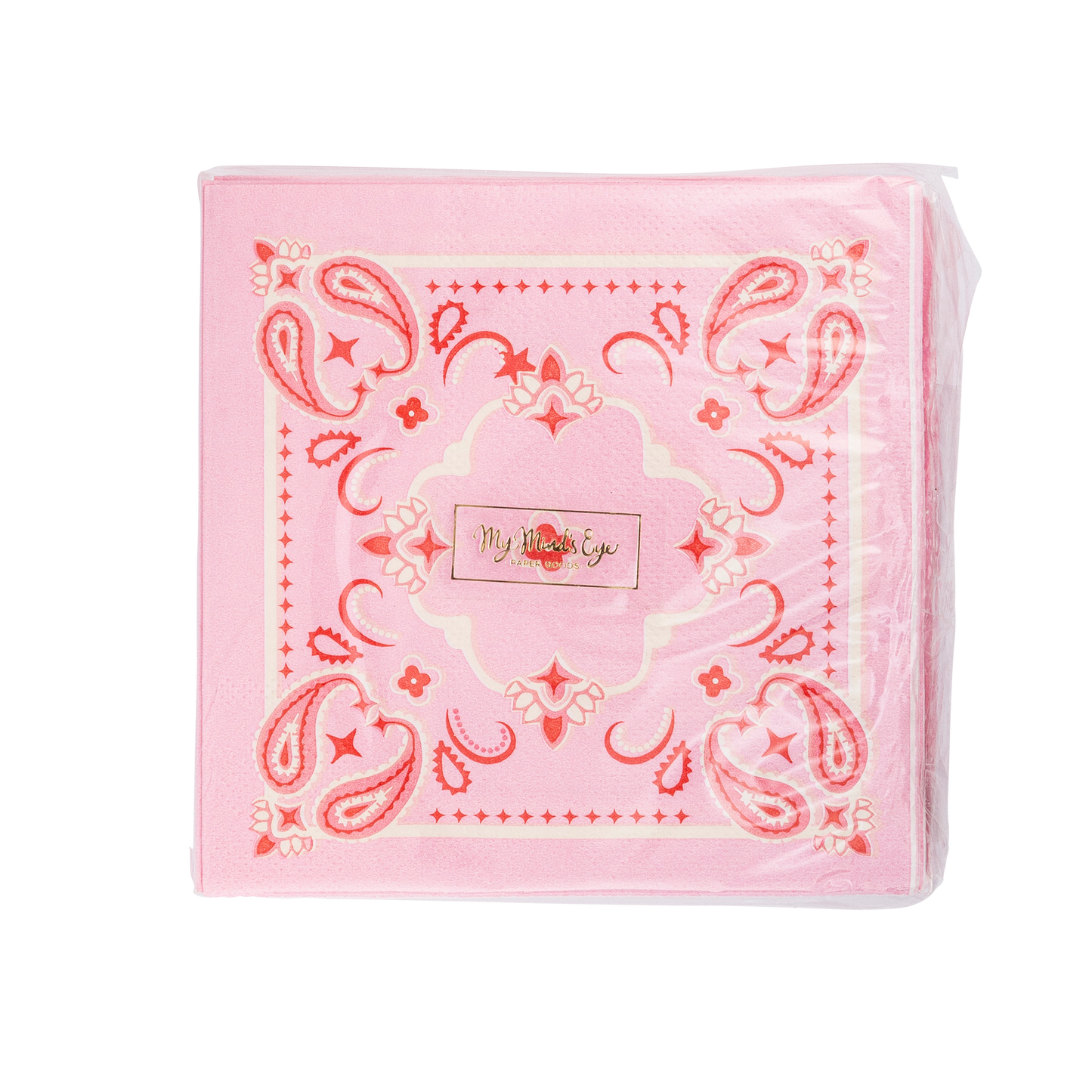 My Mind’s Eye - Bandana western papieren cocktailservetten