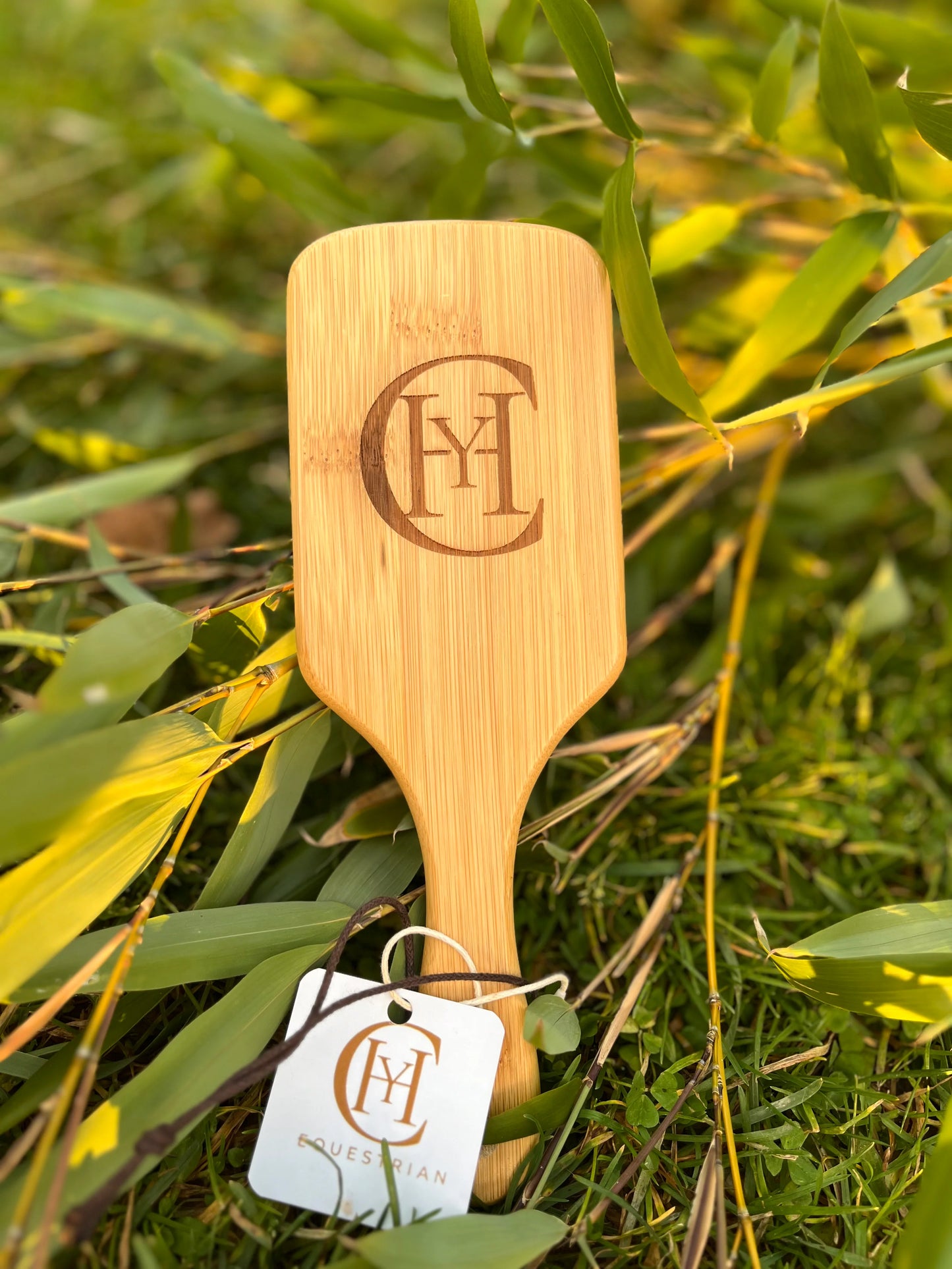 CleanYourHorse - Pure Bamboo Mane & Tail Brush Manenborstel