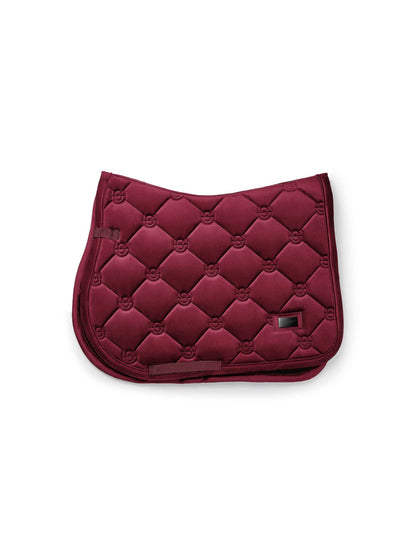 Equestrian Stockholm - FW26 Merlot - Jump Saddle Pad Velvet springzadeldek