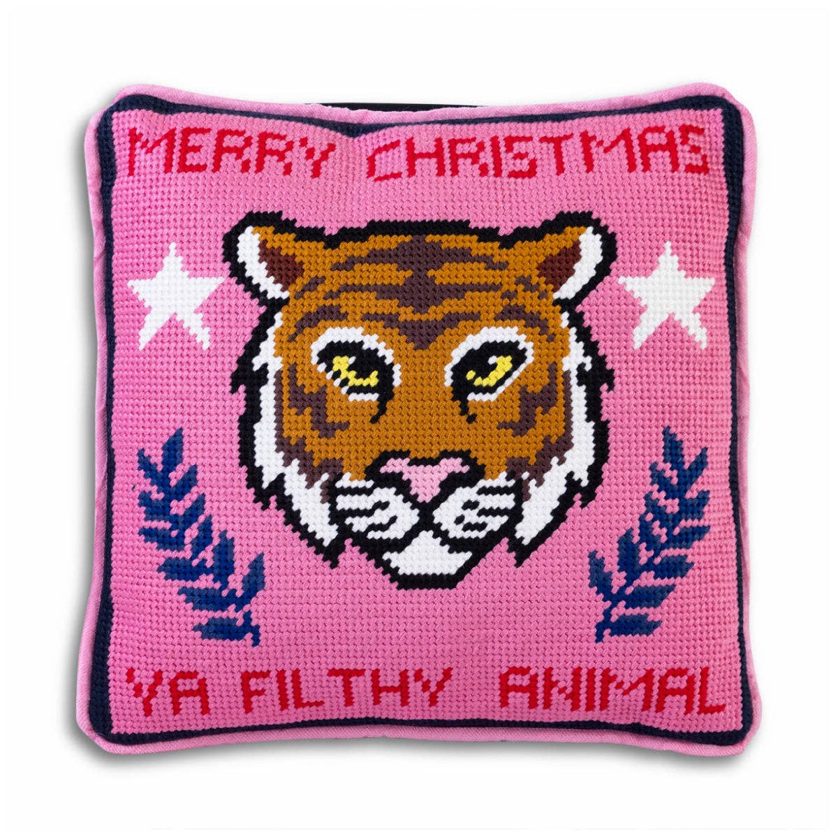 Furbish Studio - Needlepoint kussen Filthy Animal