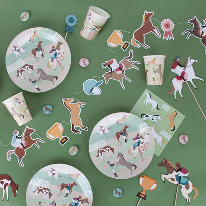 My Little Day - Papiergirlande Pferde