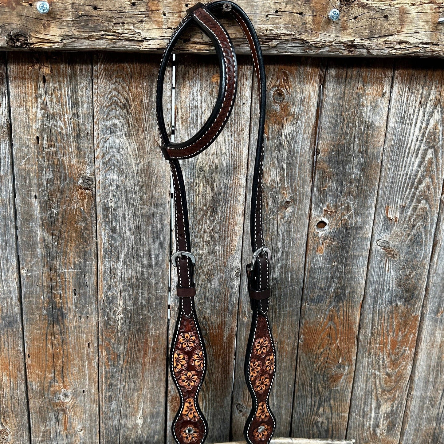 Rodeo Drive - Flower Power one-ear western hoofdstel