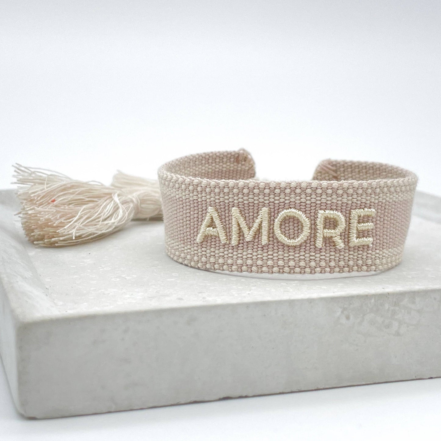 Parsley & Pepper - Amore armband beige