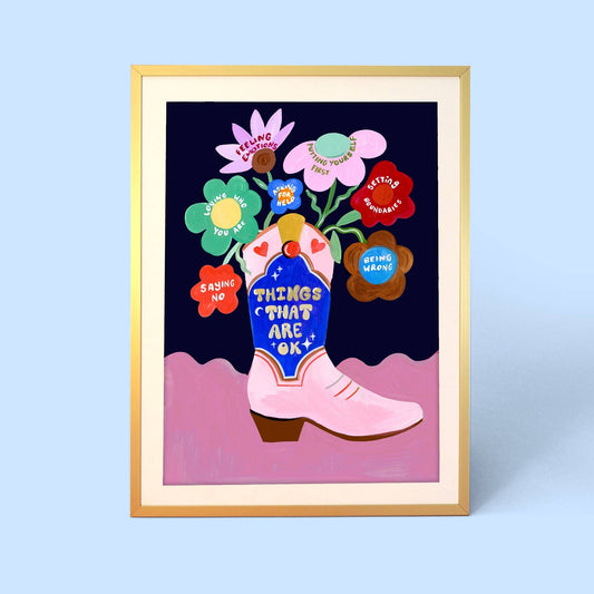 Eleanor Bowmer - X Zoella Print Things that are OK