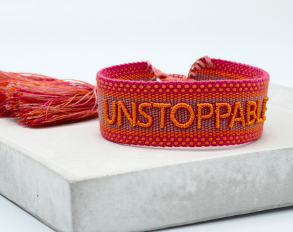 Parsley & Pepper - Unstoppable Armband rosa/orange