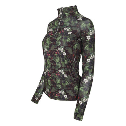 UNCLAIMED ITEMS - Dapplebay - Blackberry Daze longsleeve riding top XXL