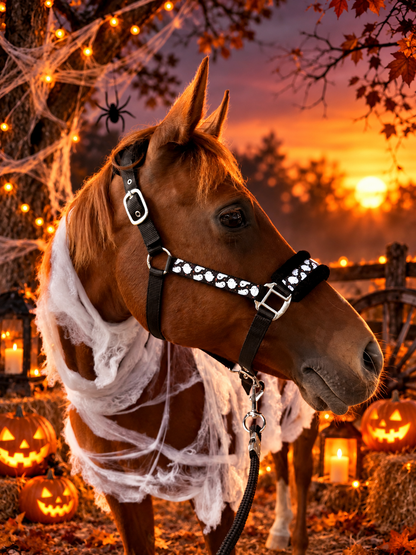 Happy Halster x FMH - Boo-tiful Halloween Exclusive capezza nera (peluche)