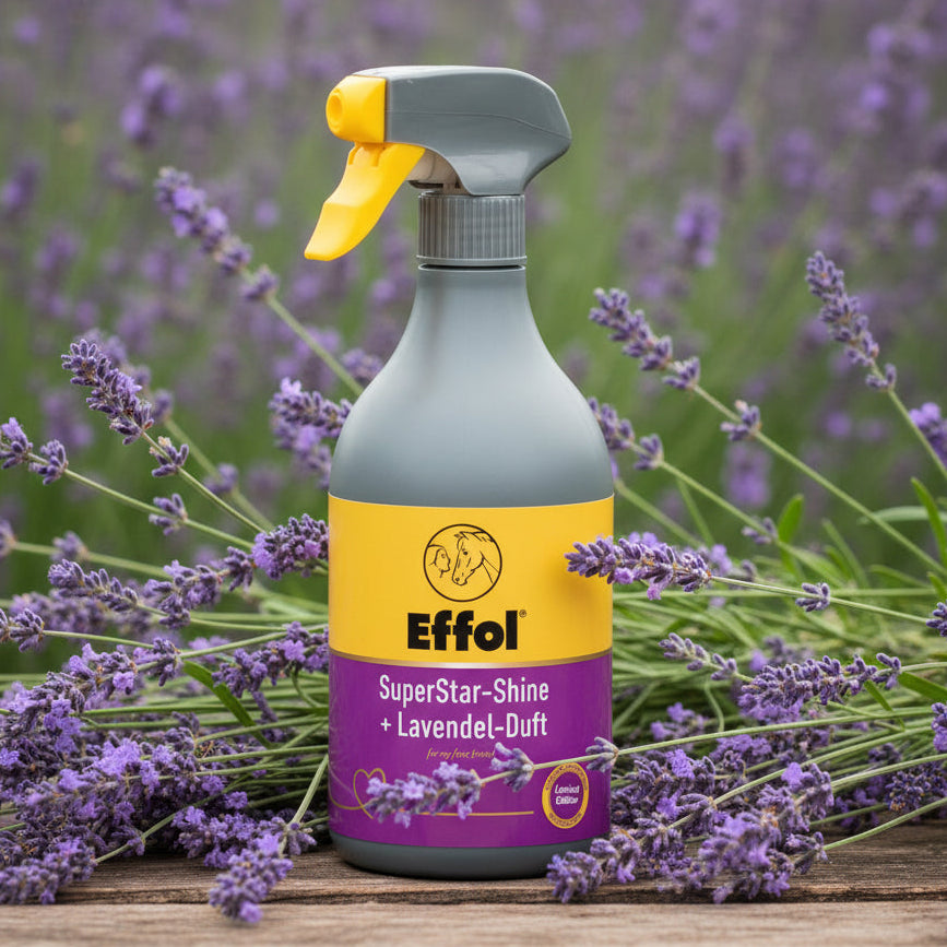 Effol - SuperStar-Shine Lavendel glansspray voor paarden 750ml