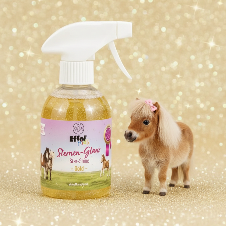 Effol - Kids Star Shine glitterspray goud 300ml
