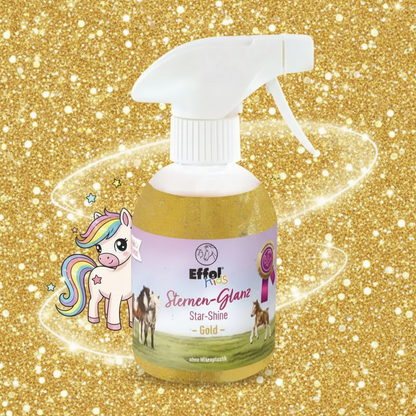 Effol - Kids Star Shine glitterspray goud 300ml