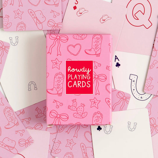 Callie Danielle - Mazzo di carte da gioco Western Doodles Howdy Cowgirl