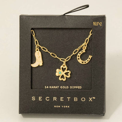 Fame - Western Charm-Kette Gold/Silber