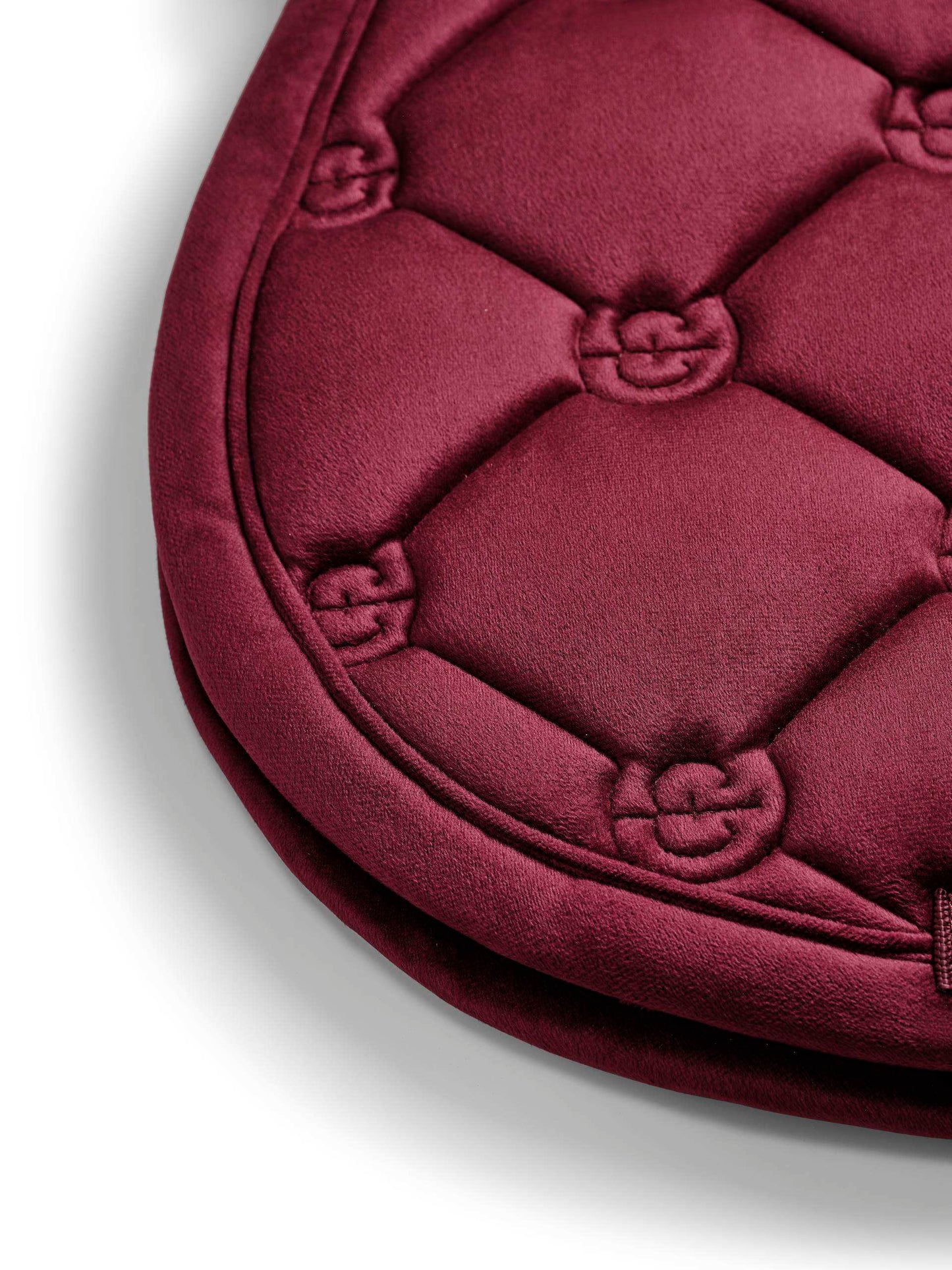 Equestrian Stockholm - FW26 Merlot - Jump Saddle Pad Velvet springzadeldek