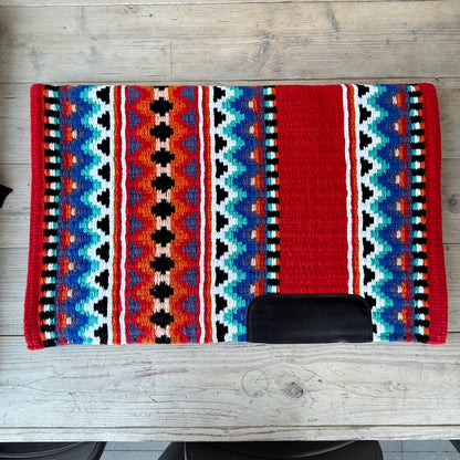 SB057 - Western Oversized Showdecke A - Rot, Orange, Blau