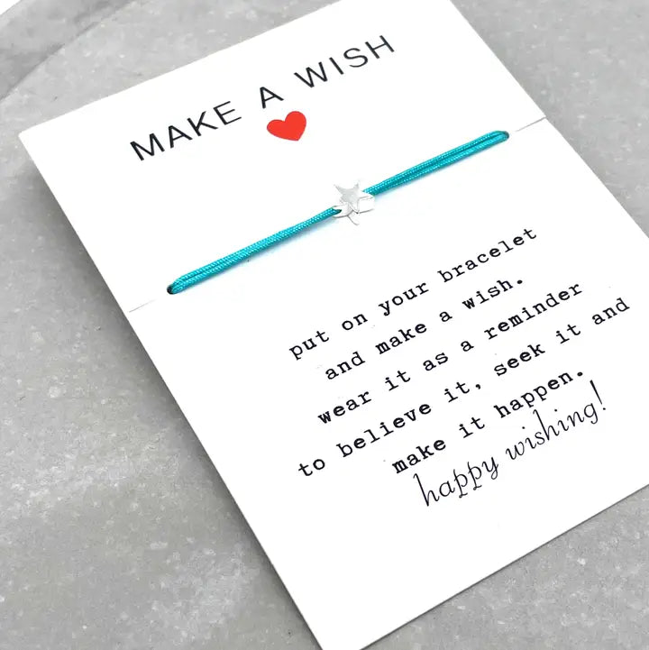 Parsley & pepper - Braccialetto Make a Wish (diversi colori)