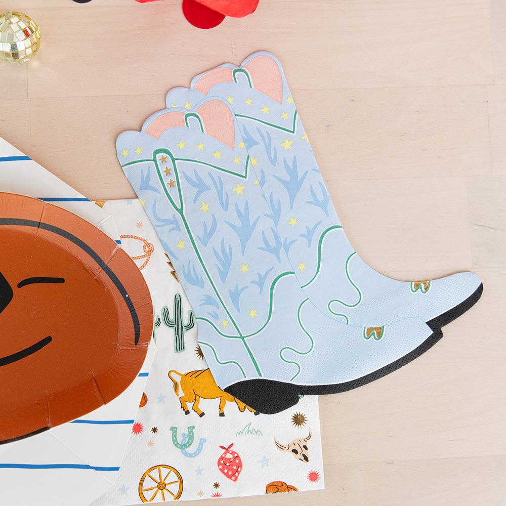 Jollity - Yeehaw grote cowboy servetten