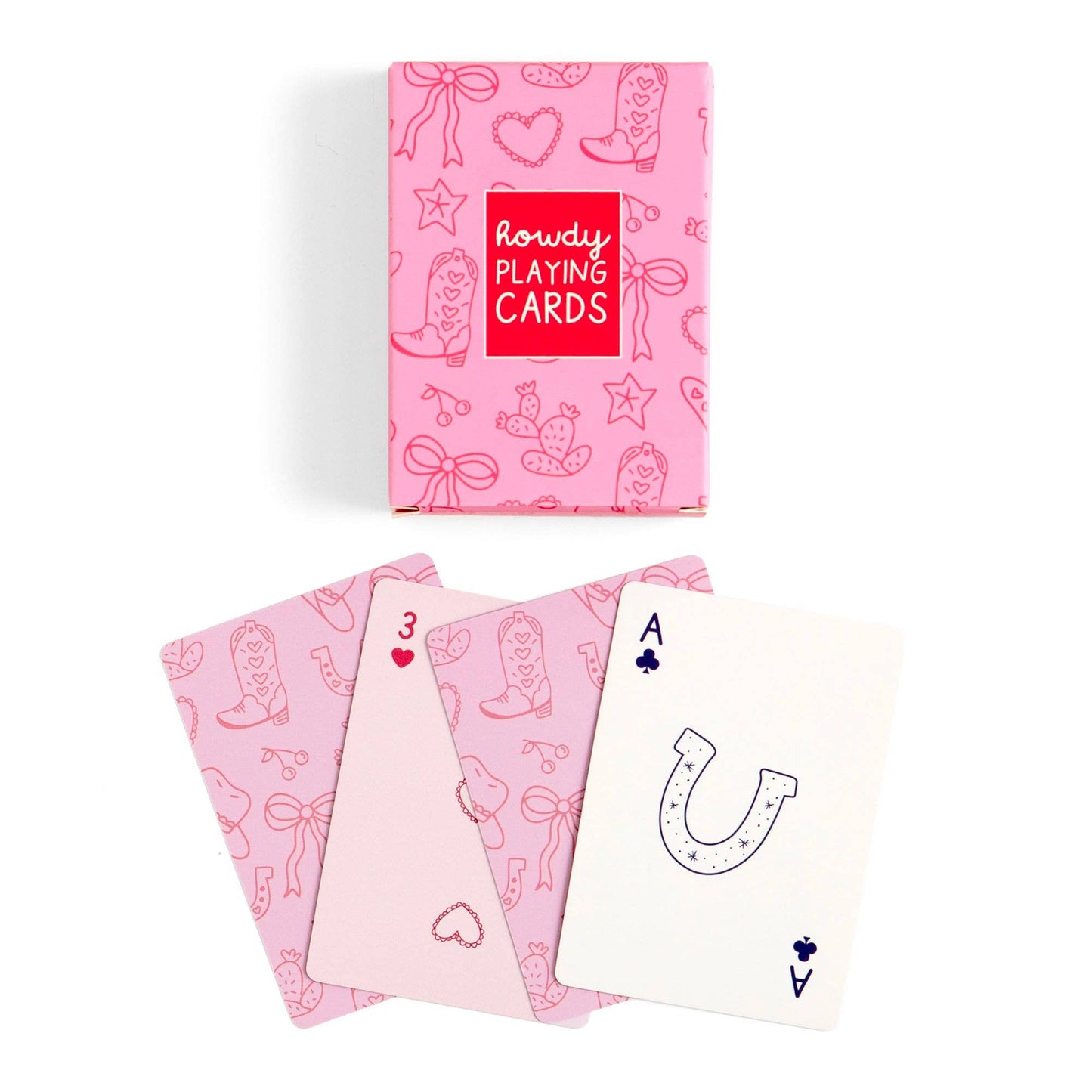 Callie Danielle - Jeu de cartes Howdy Cowgirl Western Doodles