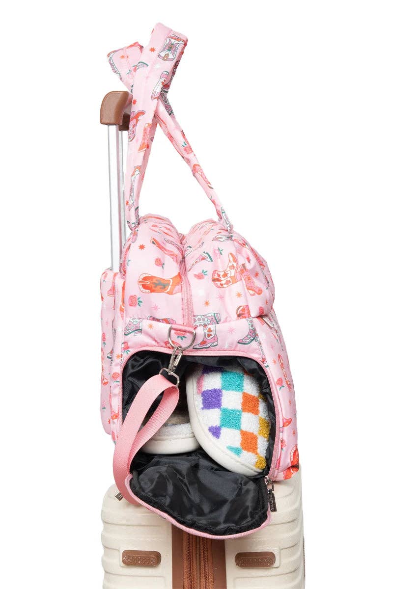 KatyDid - Boots &amp; Roses Weekend Bag