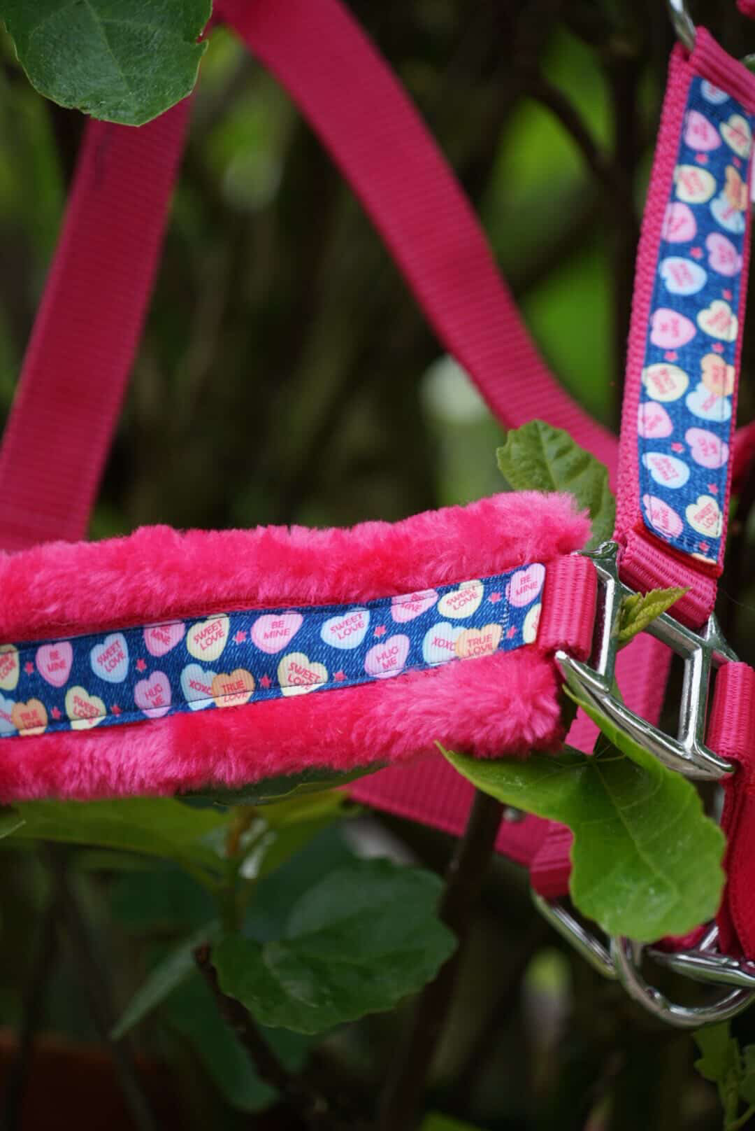 Happy Halsters x FMH - Licol Sweetheart Exclusive (fourrure) différentes couleurs