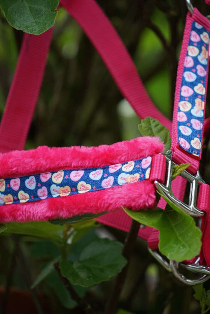 Happy Halsters x FMH - Sweetheart Exclusive Halfter (flauschig) verschiedene Farben