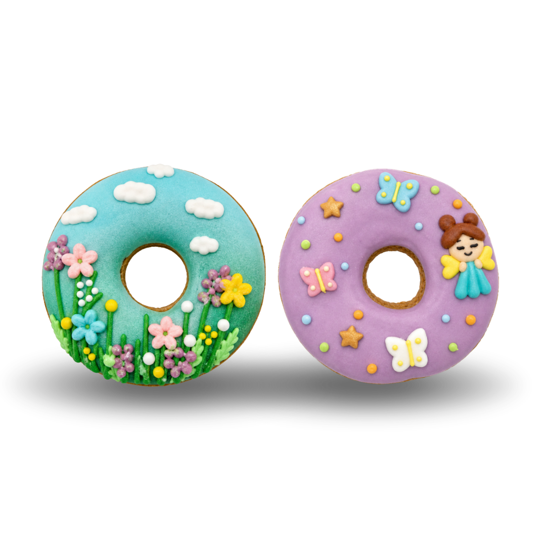 Candy Horse - Rainbow World Limited Collection - Versierde donuts 2st.