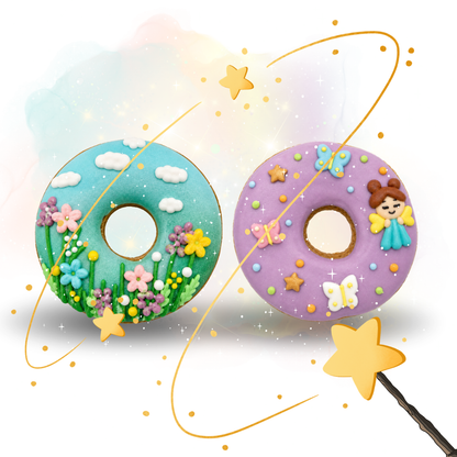 Candy Horse - Rainbow World Limited Collection - Versierde donuts 2st.