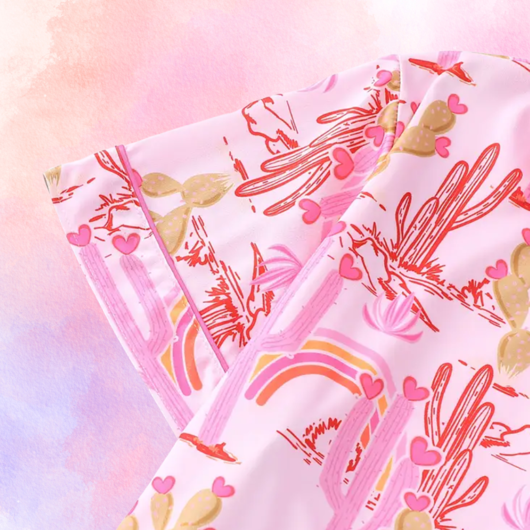 FMH - Dames zomerse pyjama set/ loungepak Cowgirl Dreams