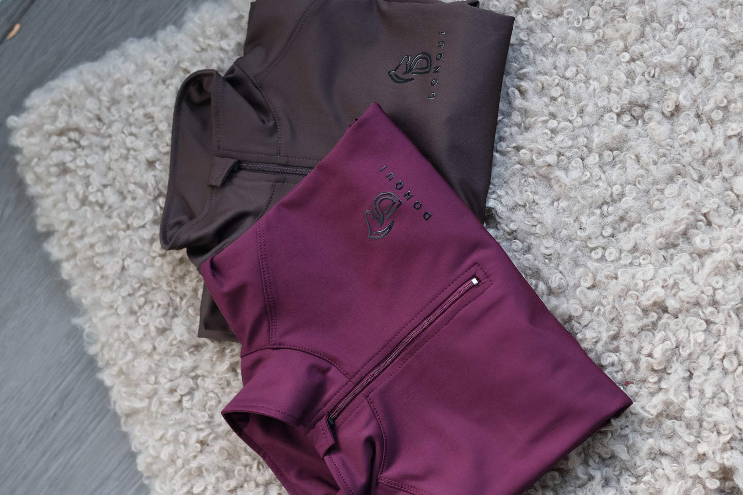 Donqui - Baselayer lange mouw Chocolate bruin