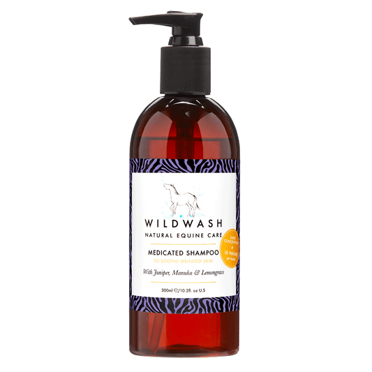 WildWash - Natural Medicinal Horse Shampoo for Horses 300ml