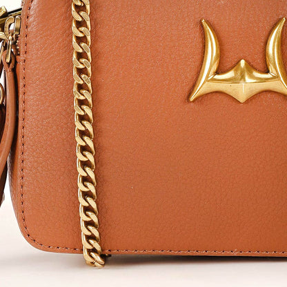 Myra Bag - Loyal West Shell Crossbody tasje cognac bruin