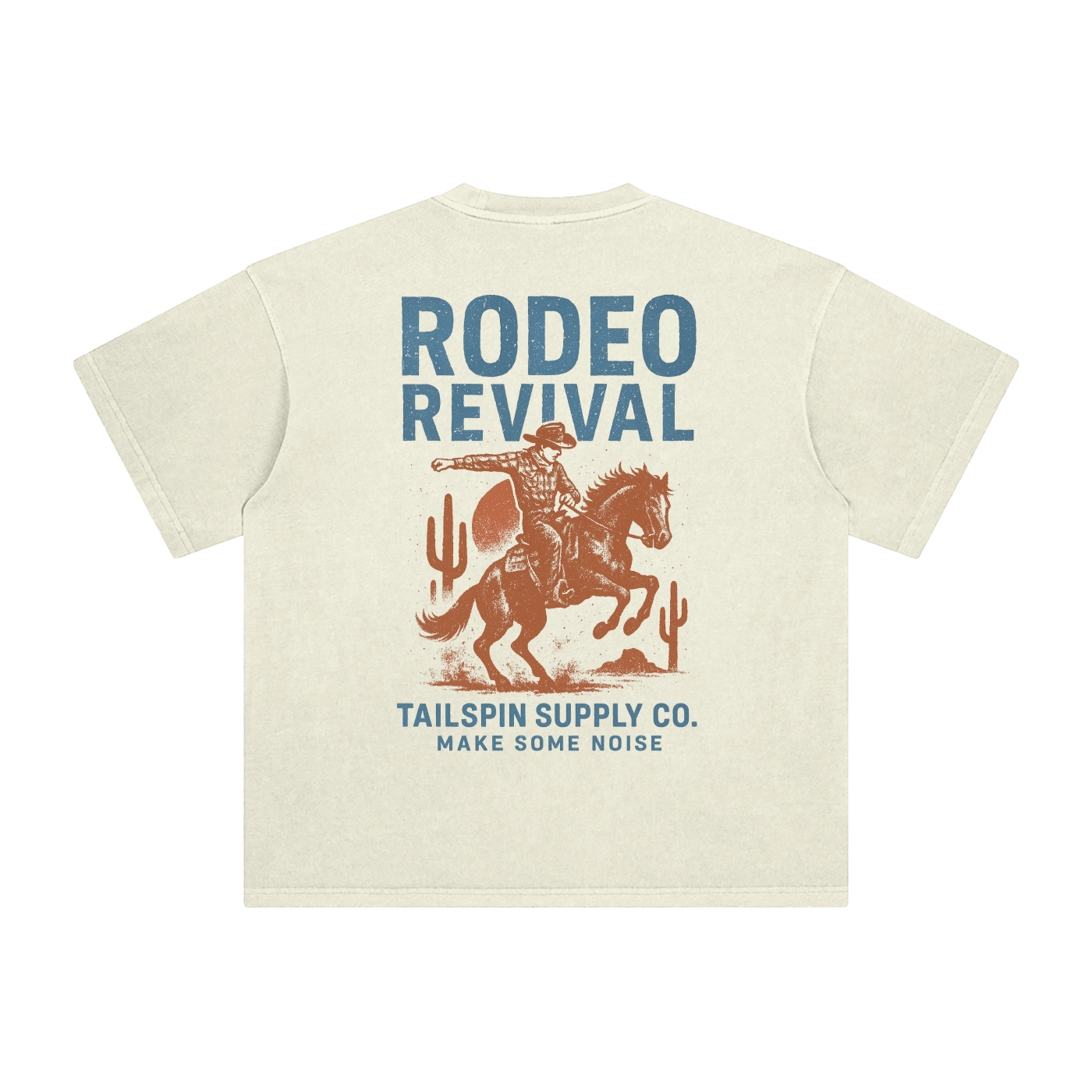 Tailspin - Vintage Rodeo Revival T-shirt unisex