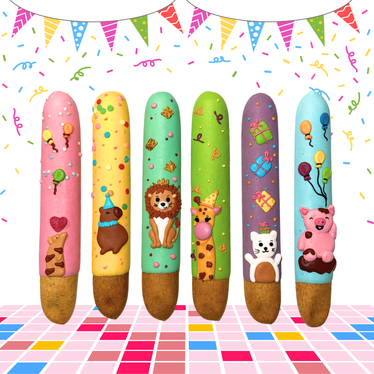 Candy Horse - Stable Party Limited Collection - Versierde Sticks 6st.
