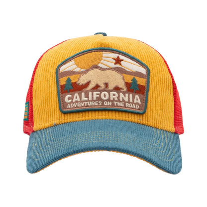King Kerosin - Truckerpet California geel/rood