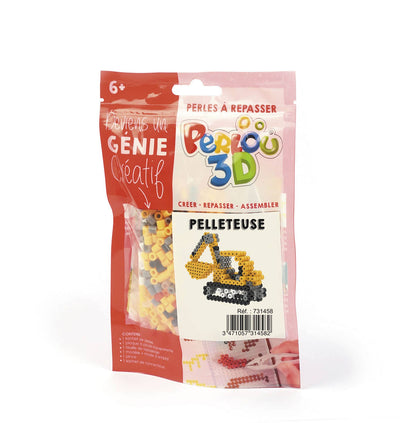 Graine Creative - Perlou Perlen 3D Pferdeset Bügelperlen