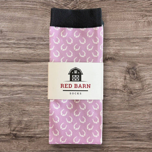 Red Barn - Laarzen sokken rijsokken Lavender Luck PETITE!