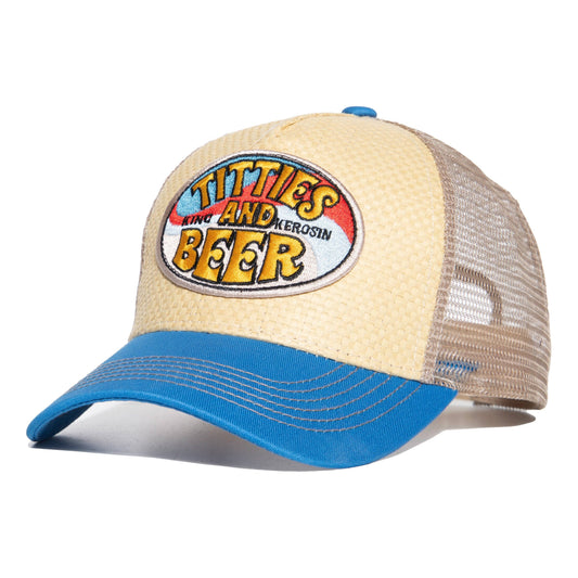 King Kerosin - Trucker cap Titties &amp; Beer cream