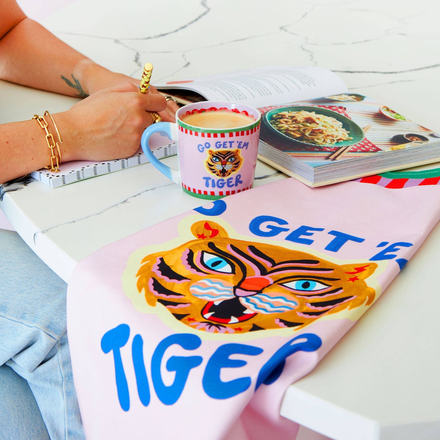 Eleanor Bowmer - Go Get 'Em Tiger Mug