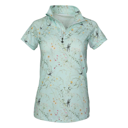 Dapplebay - Dragonfly Meadow zip rijshirt korte mouw