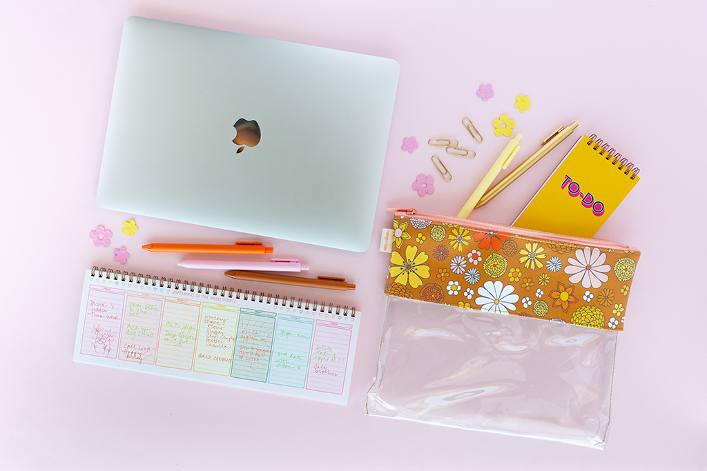 TOOT - Wekelijkse bureau-onderlegger planner