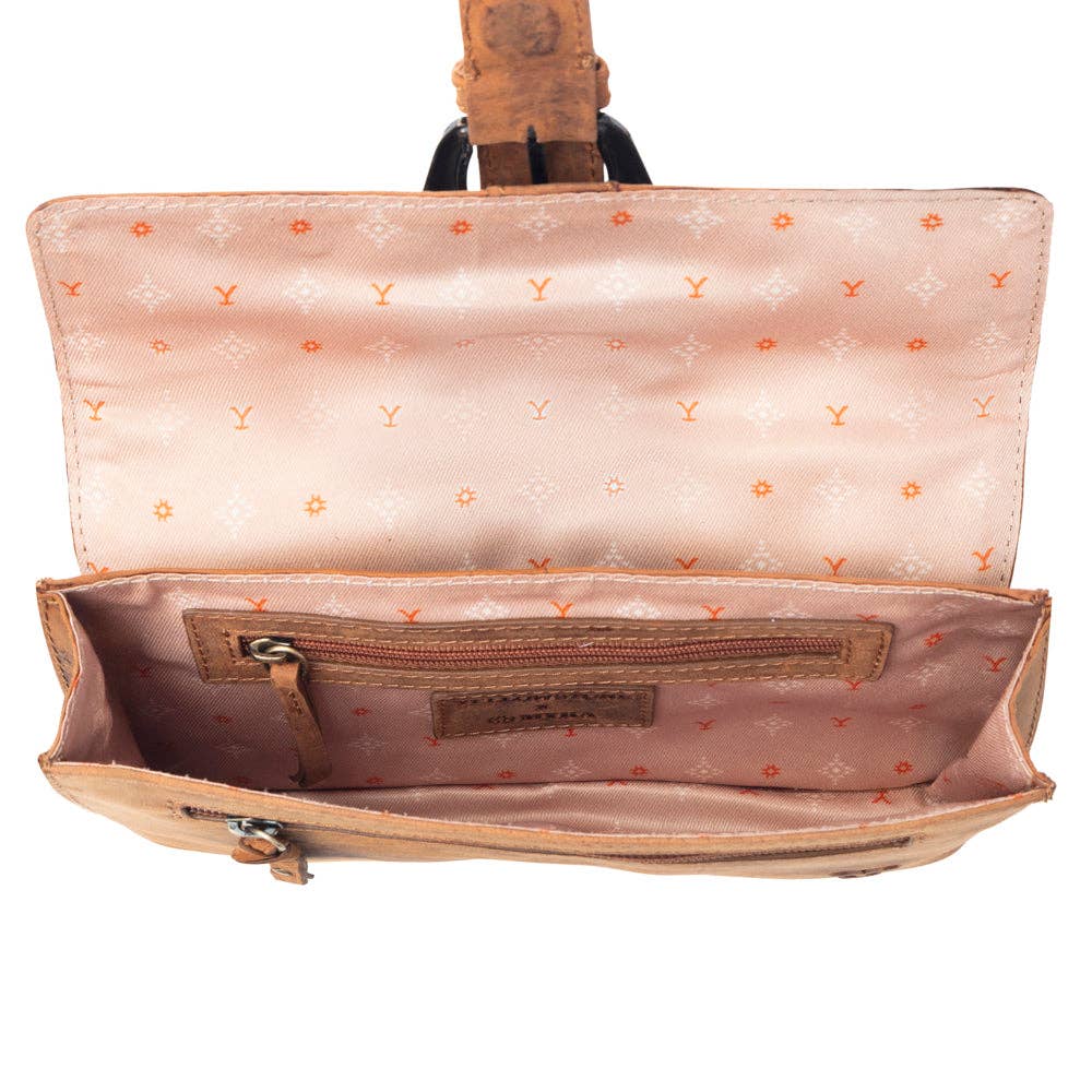 Myra Bag - Sac banane en cuir Yellowstone High Plains avec boucle