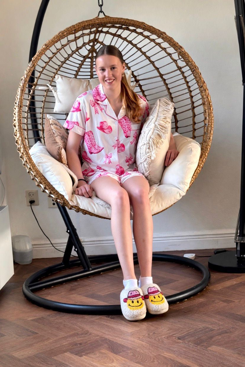 FMH - Dames zomerse pyjama set/ loungepak Sweet Pink