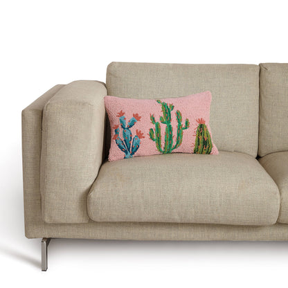 Peking Handicraft - Cojín Pretty Cactus