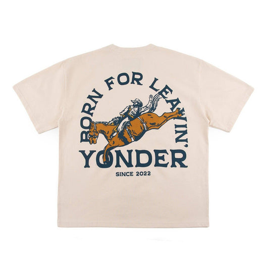 Out Yonder - T-shirt boxy Born for Leavin'
