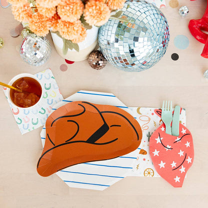Jollity - Yeehaw large cowboy napkins