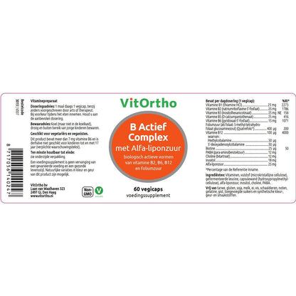 VitOrtho | Vitamin-B-Aktiv-Komplex mit Cholin und Inositol