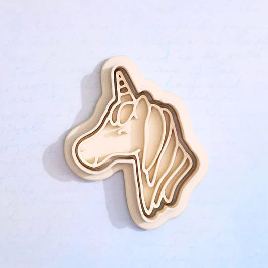 TwoBearsCC - Unicorn Cookie Cutter
