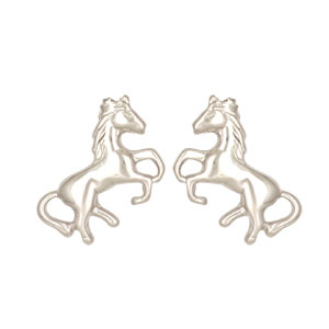 Janusch - Oorknopjes paard 925 zilver